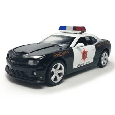 1:32 Camaro Model Car Police Car Metal Diecast Toy Cars Boys Toys for Kids Gifts - Image 1 of 4
