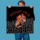 MOTLEY CRUE New Tatto BANNER HUGE Vinyl Poster Tapestry
