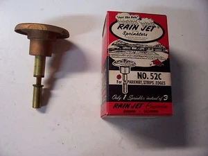 Nos Vintage Regenstrahl Messing Sprinkler 52C Parkway 5' x 25'  - Bild 1 von 4