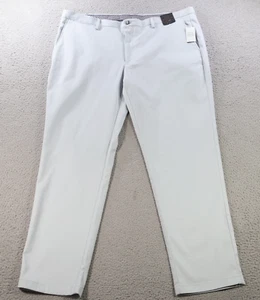 Jos A Bank Pants Mens 40x32 Cream Reserver Tailored Fit Chino Stretch Classic - Picture 1 of 11