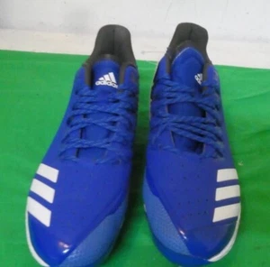 Adidas Mens Blue/Black/White Icon Bounce Baseball Cleats Sz.11.5    #207 - Picture 1 of 5