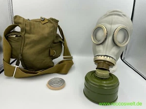 Juego de máscara de gas GP5, bolsa de filtro vasos máscara de gas URSS ejército ruso - Imagen 1 de 3