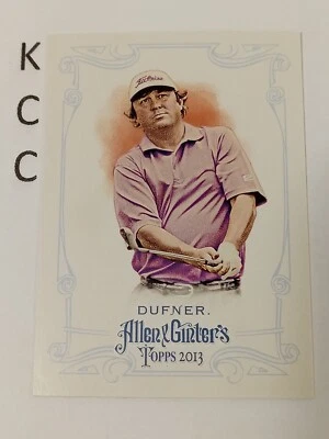Topps Allen & Ginter's #349 2013 Jason Dufner golfista Foto 1 de 2