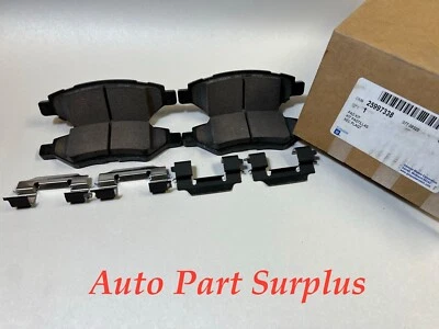 Pastillas de freno de disco traseras originales GM 25997338 Cadillac CTS 2008-2014, 2010 SRX Foto 1 de 2