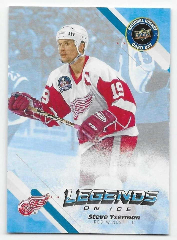 2022-23 UPPER DECK NATIONAL HOCKEY CARD DAY Hky NHCD#27 Steve Yzerman Red Wings - Image 1 of 1