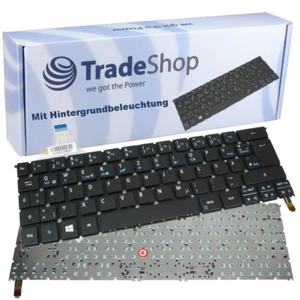 Tastatur mit Beleuchtung QWERTZ ersetzt Acer MP-12C5 MP-12C56GBJ4422 NK.I1113 - Afbeelding 1 van 3