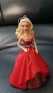 Holiday Barbie Christmas Ornament 2014 Collection, By Mattel - Picture 1 of 17