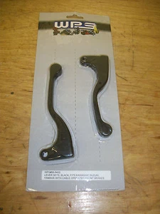 NEW YAMAHA SUZUKI KAWASAKI BLACK CLUTCH & BRAKE LEVERS 56-6420 - Picture 1 of 1