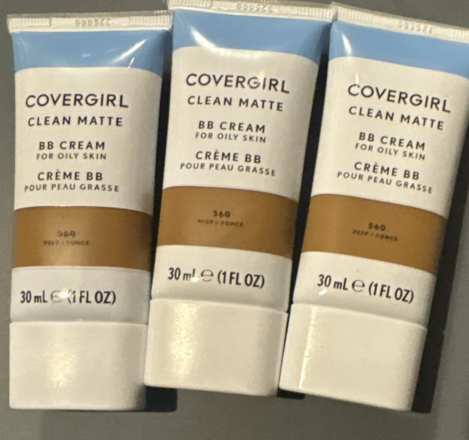 Pack Of 3 -COVERGIRL Clean Matte BB Cream #560 Deep 1 fl. oz. - Image 1 of 4