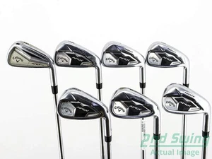 Callaway Apex 19 Iron Set 5-PW AW Steel Stiff Right +1/4" - Picture 1 of 10