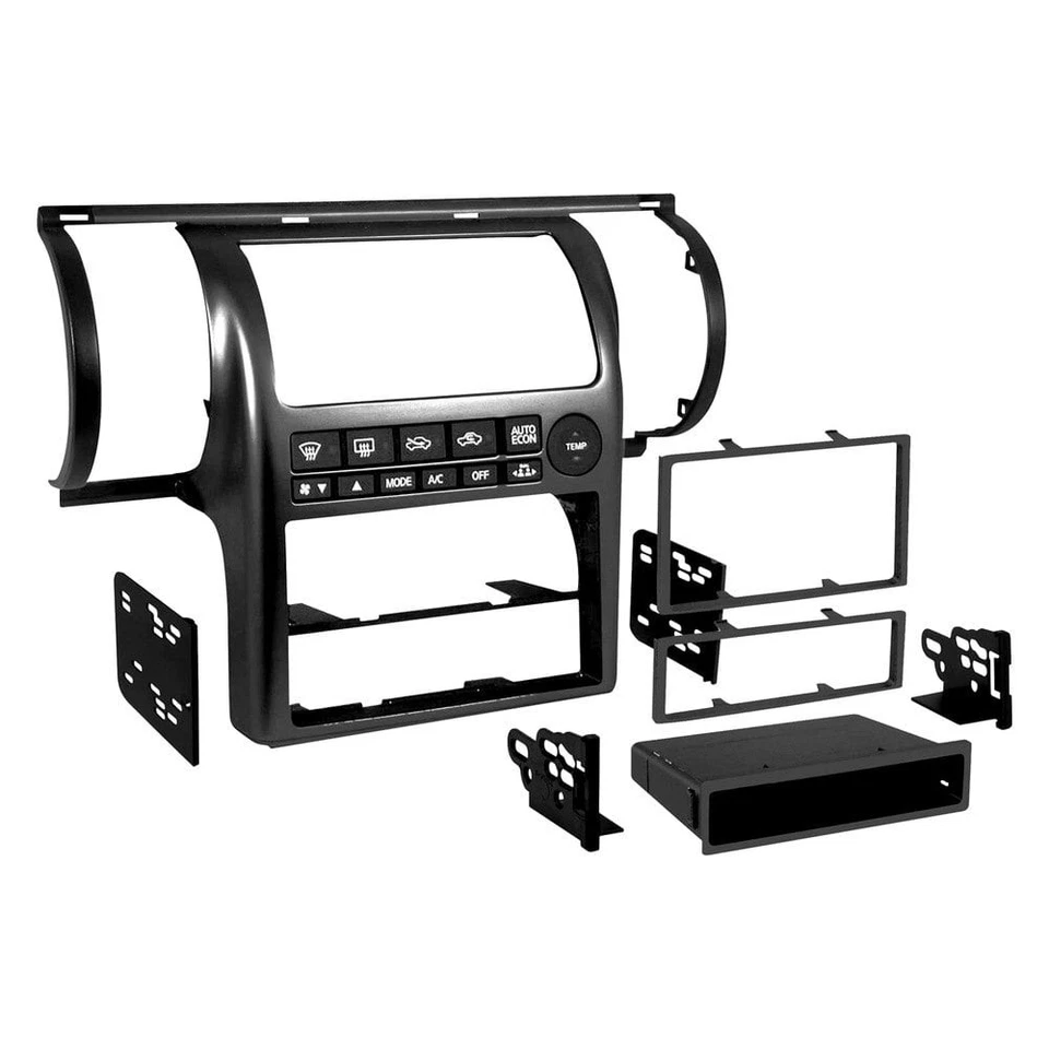 Metra 99-7604B Double DIN Black Stereo Dash Kit - Image 1 of 1