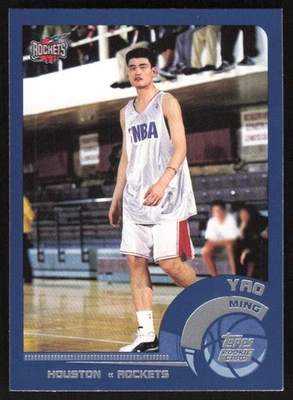 2002-03 Topps #185 Yao Ming RC ROOKIE - Image 1 of 2