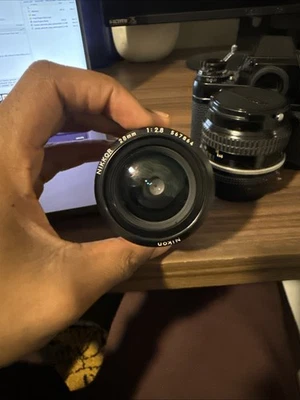 [Como Nuevo+] Lente Nikon NIKKOR MF 28 mm f/2,8 AI-S - De EE. UU. Foto 1 de 4