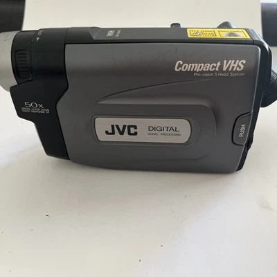 JVC GR-AX840u VHS Compact Camcorder Video Camera Powers On No Battery - Image 1 of 4