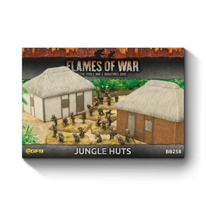 Flames of War: Battlefield in a Box: Pacific: Jungle Huts (BB258) - Picture 1 of 3