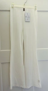 Omi Jo Well Dressed Wolf Soft Fall split off white leggings Size 7 YNWT - Picture 1 of 4