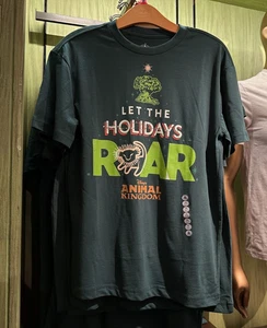 Walt Disney World 2025 Christmas Animal Kingdom Holiday T-shirt - Picture 1 of 6