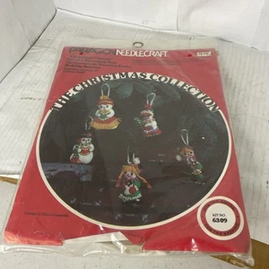 Vintage Paragon Needlecraft The Christmas Collection "Christmas Friends" Neu - Bild 1 von 3