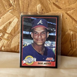 Donruss 1991 Novato del Año Dave Justice #683 Atlanta Braves 7k - Imagen 1 de 4