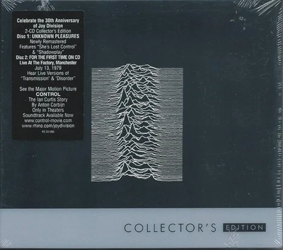 JOY DIVISION Unknown Pleasures Collector’s Edition SEALED 2CD Foto 1 de 2