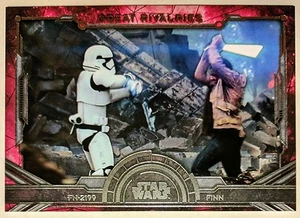 2016 Topps Star Wars Masterwork Great Rivalries FN-2199 vs. Finn #GR-8 Traitor! - Picture 1 of 2