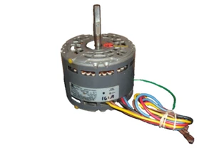 EM36- EMERSON 1/5 HP KA55HXHGF BLOWER MOTOR FOR HVAC 1100 RPM 1.6 AMPS 3 SPEEDS  - Picture 1 of 3