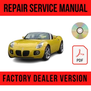 Pontiac Solstice 2006-2009 Factory Repair Manual - Picture 1 of 1