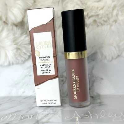 Lápiz labial Laura Geller moderno clásico mate mousse, excelente trufa 0,08 oz Foto 1 de 4