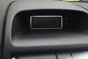 D chrome frame for display without on-board computer / Opel Astra G - stainless steel polished - Picture 1 of 3