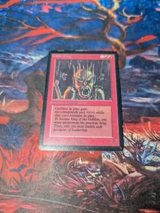 MTG BETA Goblin King - Picture 1 of 3