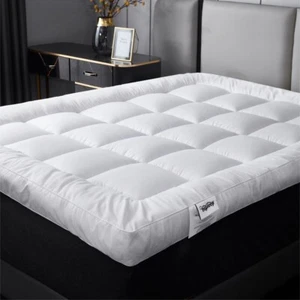 Luxus 4 Zoll dicke Matratzenauflage kleines Doppelbett (122 x 200 cm) - Bild 1 von 10
