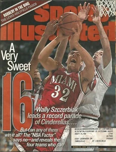 MIAMI OF OHIO REDHAWKS WALLY SZCZERBIAK 1999 SPORTS ILLUSTRATED ALL AMERICAN - Imagen 1 de 1