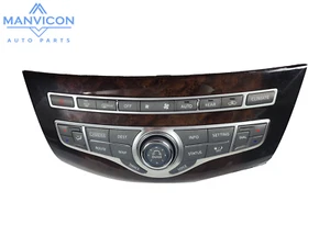 2015 Infiniti QX60 AC Temperature Navigation Camera Control Brown Bezel Panel - Picture 1 of 12