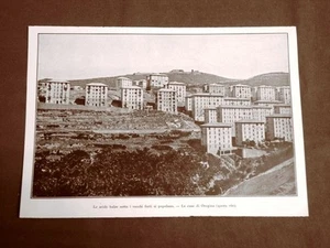 Oregina nel 1924 Vecchi forti, Corso Monte Grappa o Pittamuli Genova Liguria - Bild 1 von 1