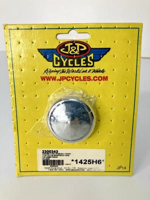Chrome Fork Stem Nut Cover for Motorcycles J & P Cycles NEW Sealed - Image 1 of 4