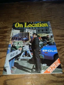 October 1980 ON LOCATION vintage movie magazine "Fort Apache, The Bronx" - Picture 1 of 8