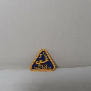 United States Figure Skating Association USFSA Patch Novizio Prima Classe - Foto 1 di 1