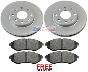 FOR CHEVROLET SPARK 1.0 1.2 2009-2013 FRONT BRAKE DISCS AND PADS SET NEW