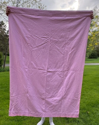 Panel de cortina negro a lunares rosa y blanco Pottery Barn Kids (1) 44 x 63" Foto 1 de 4