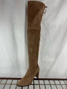 Stuart WeitzmanWomen's Highland High Heel Boots Brown Size 6.5 M - Picture 1 of 8