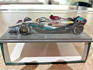 Spark F1 1:43 Lewis Hamilton Mercedes W13 Miami Performance 2022, raro! - Foto 1 di 11