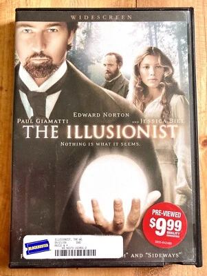 THE ILLUSIONIST DVD WIDESCREEN *BLOCKBUSTER CASE* PAUL GIAMATTI EDWARD NORTON VG - Image 1 of 3