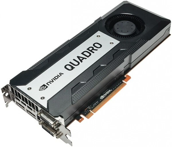 nVIDIA Quadro K6000 12GB GDDR5 2xDVI 2xDisplayPort PCI Express x16 Video Card - Image 1 of 4