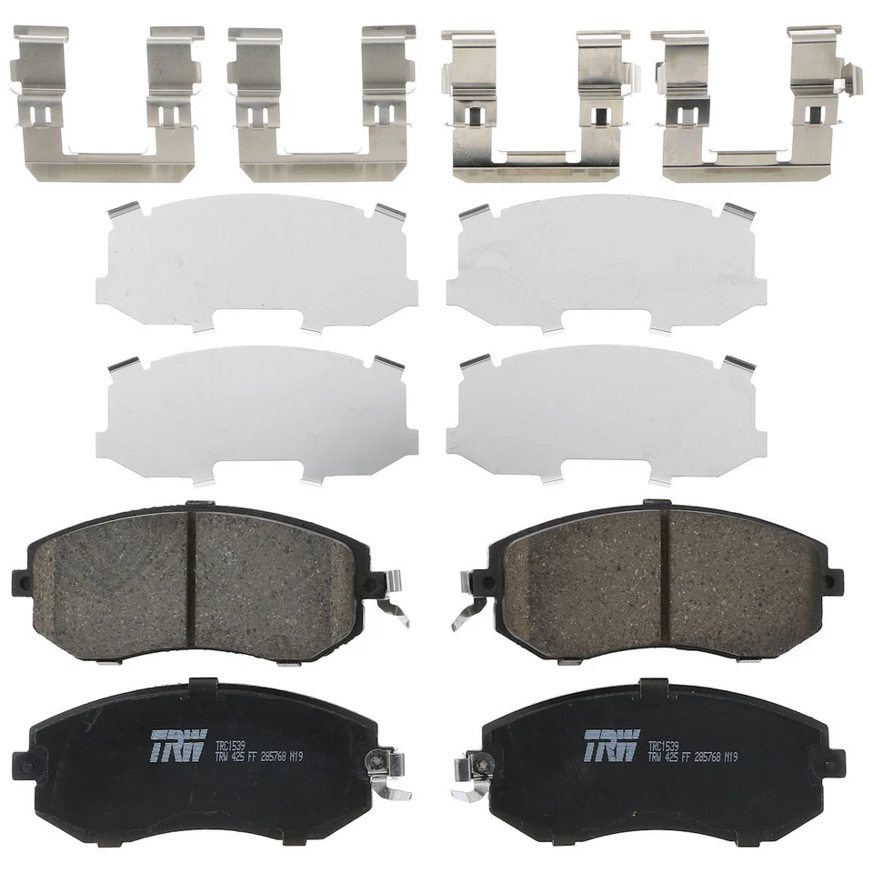 Juego de pastillas de freno delanteras TRC1539 TRW de 2 ruedas para Scion FR-S 2013-2016 Foto 1 de 1