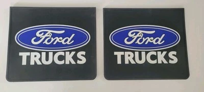 Mud Flaps Fits ford truck  X2 19.5" X 16.5" - Image 1 of 4
