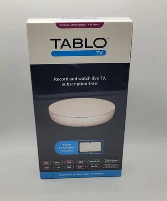 Tablo 4th Gen 4-Tuner TV DVR With Antenna 50+ Hrs Record New Sealed - Image 1 of 4