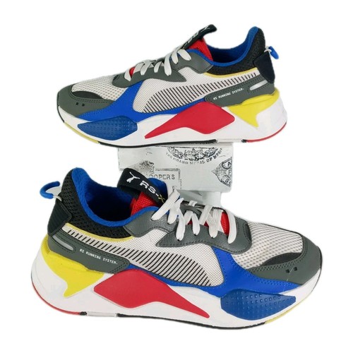 Scarpe sneakers Puma taglia 6.5C 369628 02 Rs X Toys bambino ragazzo sistema corsa usate in ottime condizioni