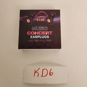 Earpeace Std. Tapones para los oídos de alta fidelidad para dormir concierto trabajo motocicleta música - Imagen 1 de 5