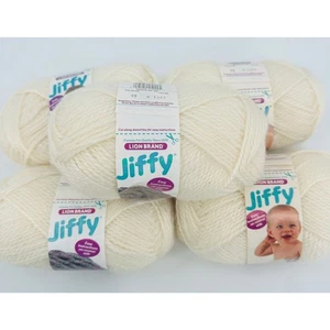 5 Vintage Lion Brand Baby Jiffy Quick & Easy Mohair Look Garn FISHERMAN #99  - Bild 1 von 5