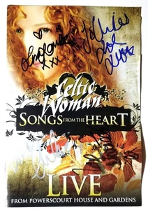 Mujer Celta FIRMADA a Mano Canciones del Corazón DVD en Vivo Certificado de Autenticidad Máiréad Nesbitt +3 - Imagen 1 de 10